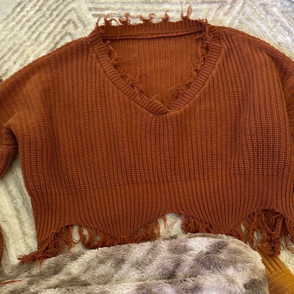 Knit sweater